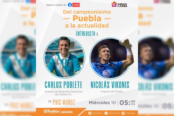 IMDP invita a la charla virtual con Carlos Poblete y Nicolás Vikonis