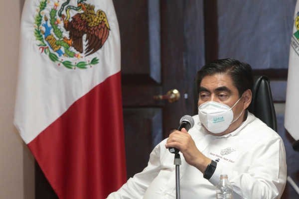 En Puebla hoy existen mejores condiciones de seguridad: Miguel Barbosa