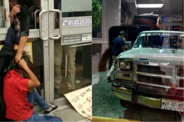 Arman zafarrancho en un Oxxo porque "no les dieron bien su cambio"