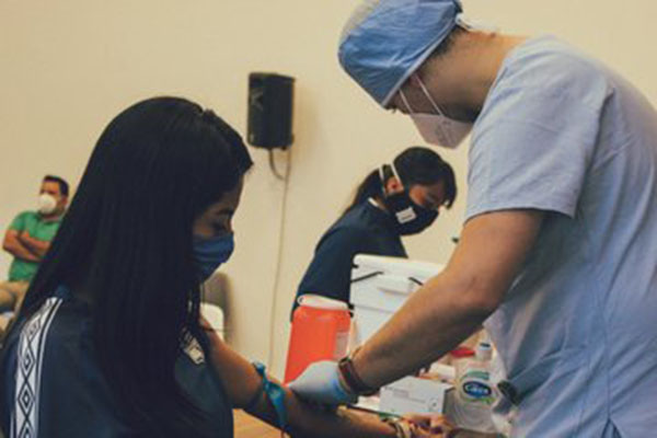 Camoteras se someten a pruebas de coronavirus
