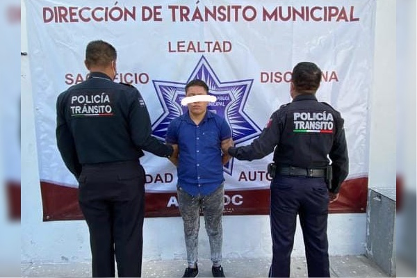 Tránsito de Amozoc recupera camioneta robada
