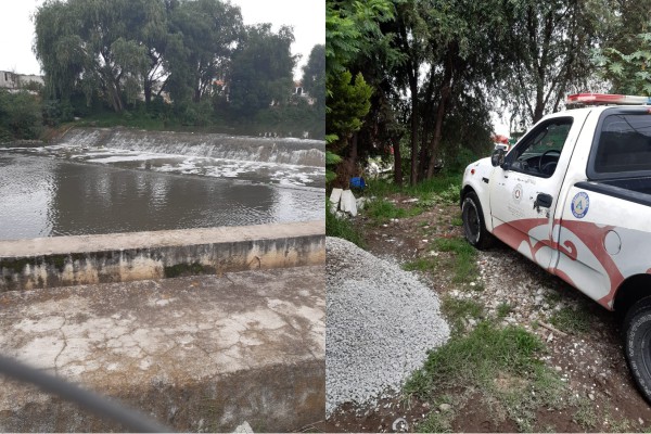 Gobierno de Texmelucan monitorea niveles de ríos en temporada de lluvias