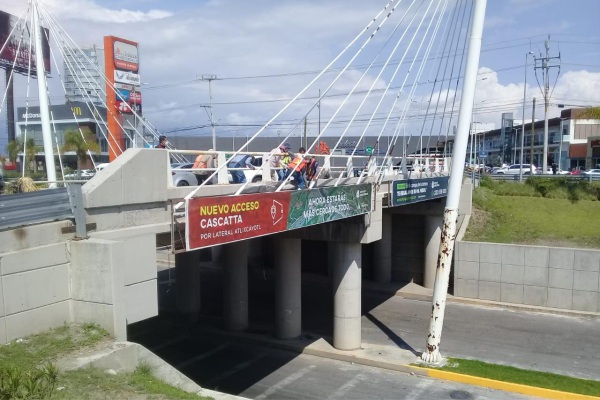 Descarta Gobierno del Estado daños en el Puente de Lomas de Angelópolis