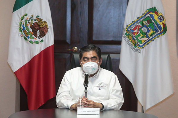 Anuncia Barbosa plan de estímulos para negocios poblanos