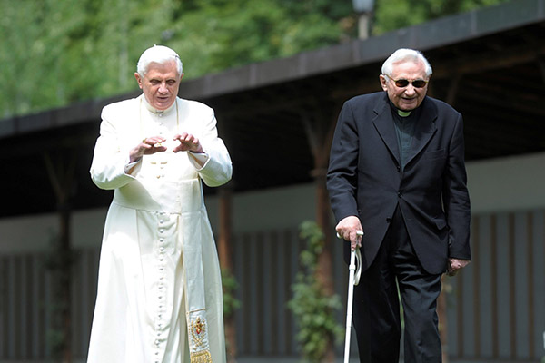 Fallece Georg Ratzinger, el hermano del papa emérito Benedicto XVI