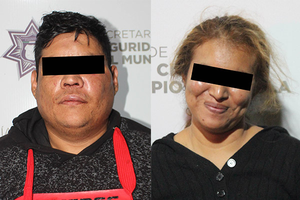 En hechos diferentes, detiene SCC a cinco asaltantes