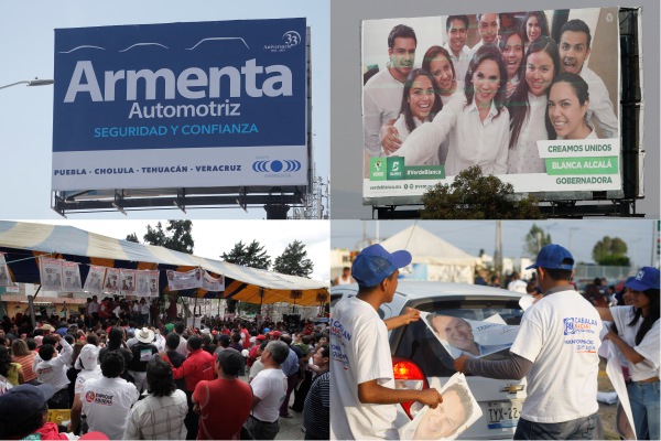 Adiós a la propaganda electoral en espectaculares y transporte público