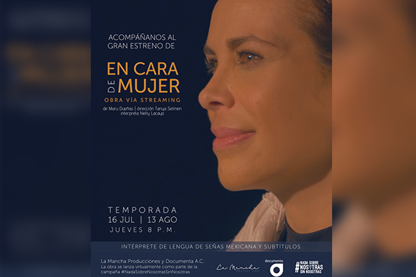 Lanzan obra vía streaming para sensibilizar sobre derechos de mujeres con discapacidad