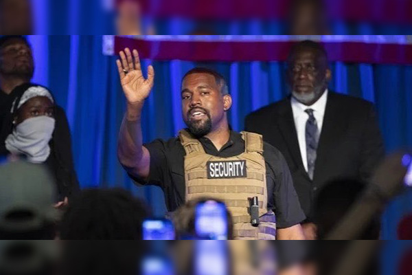 Kanye West inicia campaña para competir por Presidencia de Estados Unidos