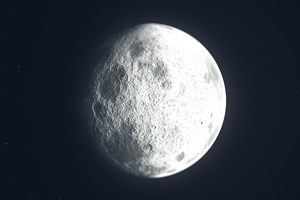 Cráteres lunares se crearon por lluvia de asteroides hace 800 millones de años