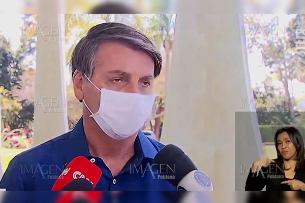 Bolsonaro da positivo a covid-19 por tercera vez en dos semanas
