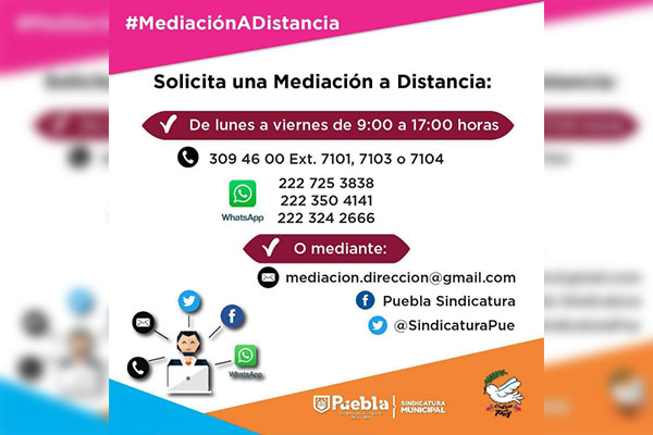 Gobierno de la Ciudad facilita mediación legal de conflictos a distancia