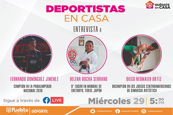 Con actividades en línea, IMDP fomenta el deporte durante emergencia sanitaria