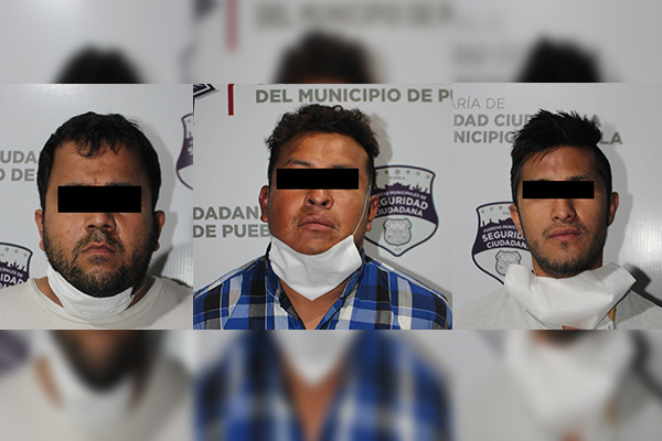 Detenidos por portación ilegal de arma de fuego