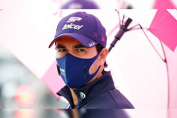 Checo Pérez da positivo a COVID-19 y se perderá el GP de Silverstone