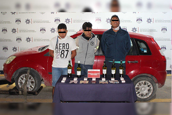 Desarticula Policía Municipal a banda dedicada al robo de tiendas Oxxo