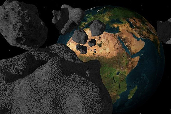 Esto es lo que le pasaría a la Tierra si se chocara con un enorme cuerpo celeste