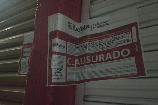 Gobiernos Federal y Municipal ejecutan operativo contra negocios irregulares