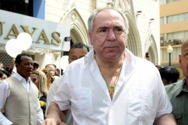 Detienen en Ecuador al expresidente Abdalá Bucaram por delincuencia organizada