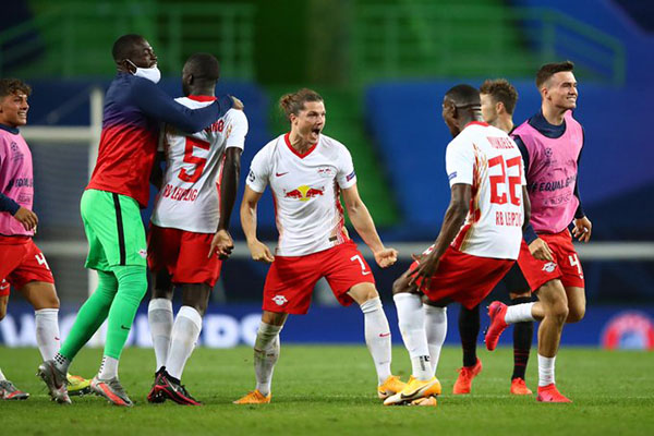 El Atlético de Madrid eliminado de la Champions tras perder 2-1 frente al Leipzig