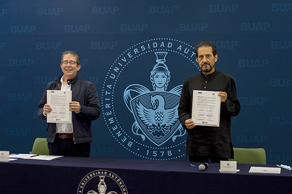 BUAP, primera universidad en firmar convenio con el Sistema Público de Radiodifusión