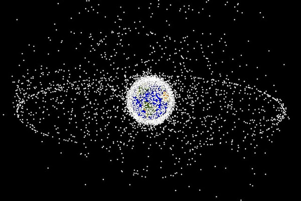 Una vía láctea para luchar contra la basura espacial
