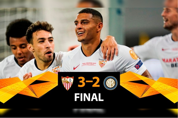 El Sevilla se proclama campeón de la Europa League tras vencer al Inter de Milán