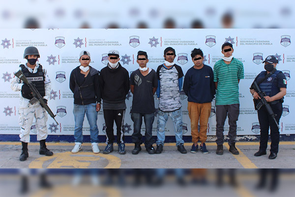 Recuperan GN y Policía Municipal 15 toneladas de abarrotes robados; hay 8 detenidos