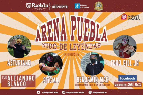 Deporte Municipal entrevistará virtualmente a figuras consagradas de la lucha libre