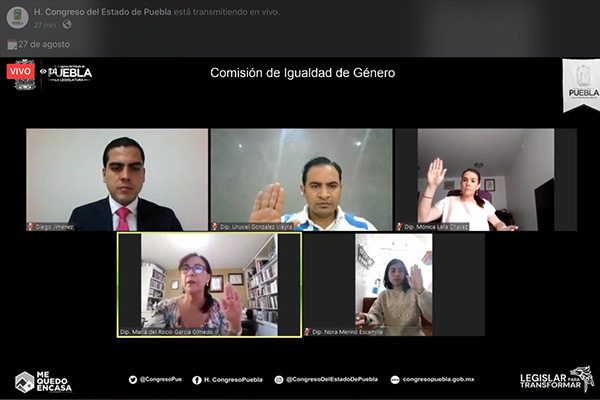 Comisión de Igualdad de Género presenta informe de actividades