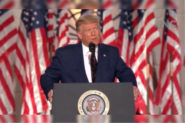 Trump acepta oficialmente postularse para la presidencia para un segundo mandato