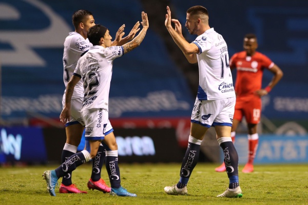 Puebla goleó a Toluca y pone fin a su racha de derrotas