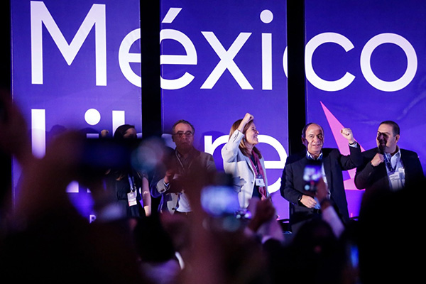 México Libre, de Zavala y Calderón, logra registro como partido político