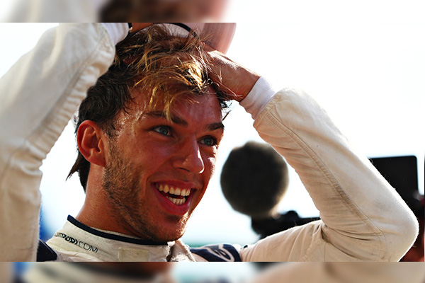 Pierre Gasly sorprende y se lleva el GP de Italia