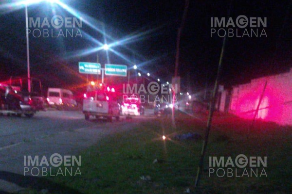 Hombre muere atropellado en Valsequillo