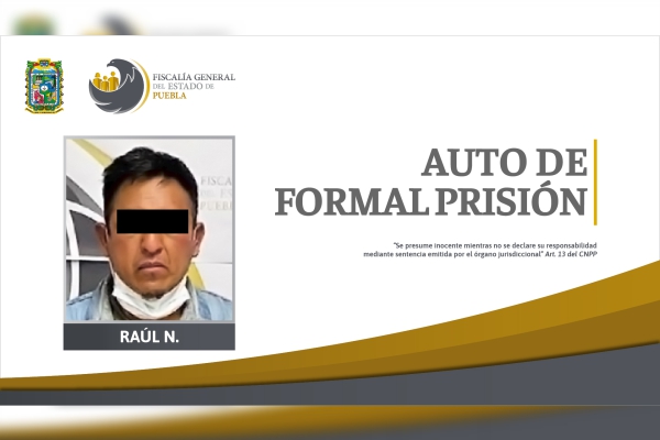 FGE obtuvo auto de formal prisión contra integrante de “Los Guerreros”