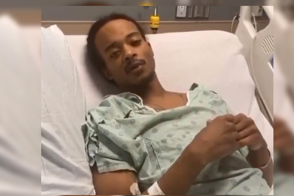 Afroamericano que recibió siete disparos de la policía habla por primera vez desde el hospital