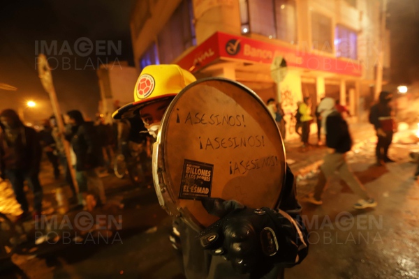 Las protestas contra la brutalidad policiaca en Colombia