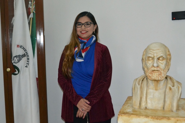 Egresada de la BUAP, premiada tres veces por fundaciones científicas y médicas alemanas