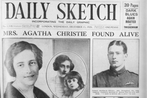 La extraña desaparición de Agatha Christie que aún es un misterio
