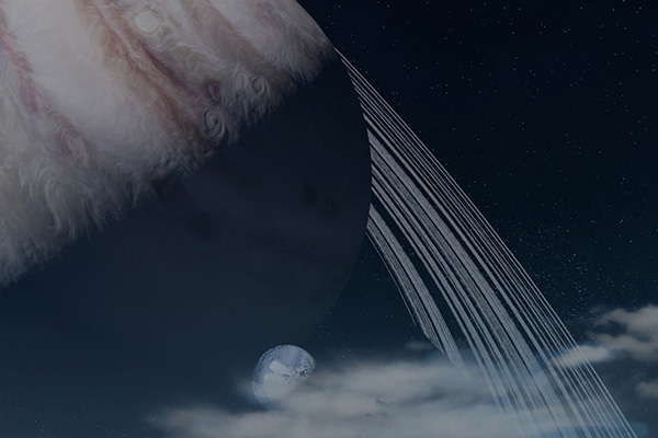 Imágenes infrarrojas revelan actividad geológica en una luna potencialmente habitable