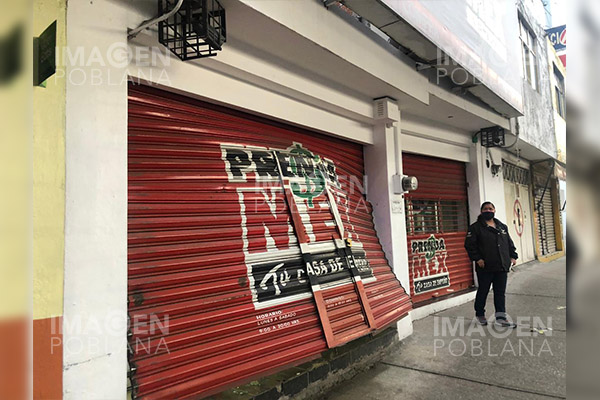 Dan “cortinazo” a Prendamex de Amalucan