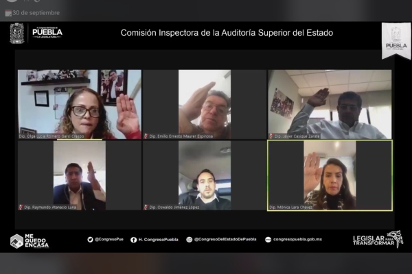 Diputados aprueban llamar a comparecer a la presidenta municipal de Puebla