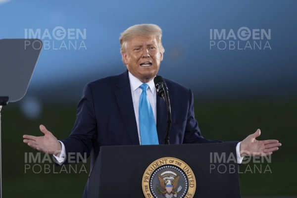 Los médicos ven con "optimismo cauteloso" el estado de salud de Trump