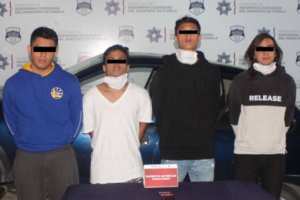 Policía municipal desarticula banda de asaltantes de transeúnte