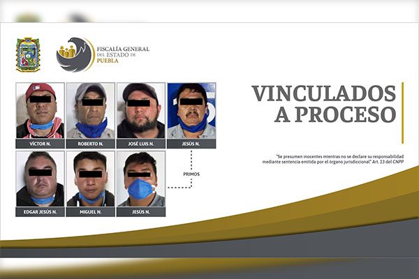 Vinculados a proceso 15 delincuentes de Texmelucan