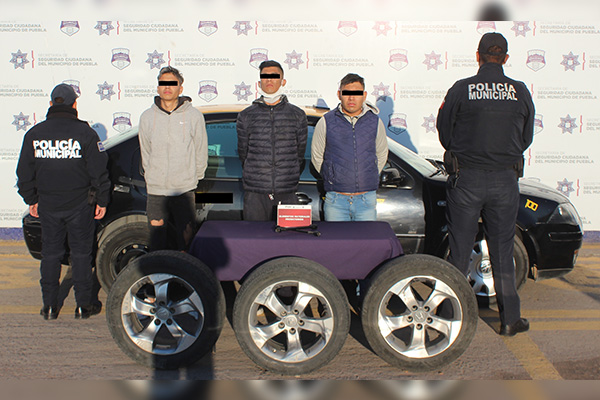 Desarticulan banda dedicada al robo de autopartes