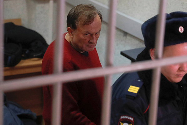 Historiador ruso Sokolov se declara culpable de asesinato de su exalumna