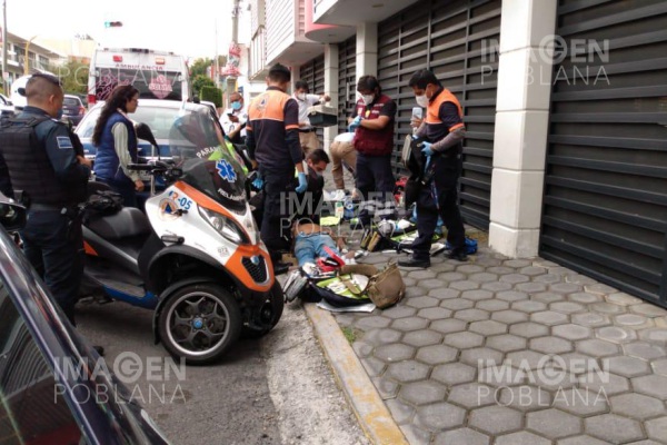 Desafortunado conductor muere de un aparente infarto en la vía pública