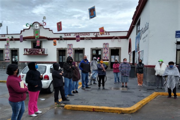 Segom resuelve inconformidad por tianguis en San Jerónimo Caleras
